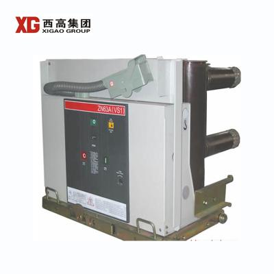 China Vacuum Gas Vs1 Series ZN63 12kv 24kv High Voltage Vacuum Circuit Breaker For Switchgear for sale