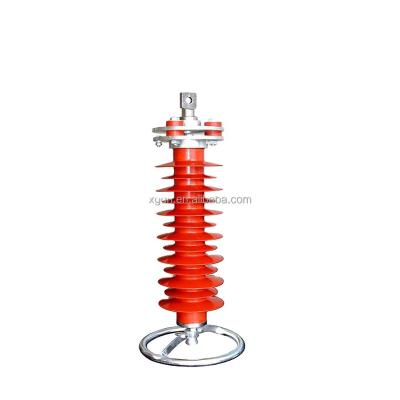 China Electrical System Protection Metal Oxide Surge Gapless Arrester 24kv 11kv 33kv 110kv for sale