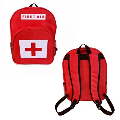 China Function / Backpack Waterproof Nylon First Aid Medical First Aid Bags First Function Treatment Responder Trauma Bag For Preschool Babysitting for sale