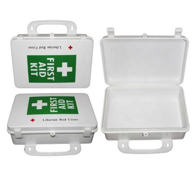 China Notebook& Wholesale Portable Empty Waterproof Household Kit First Aid Medicine Box Plastic Medicine Box Storage Box for sale