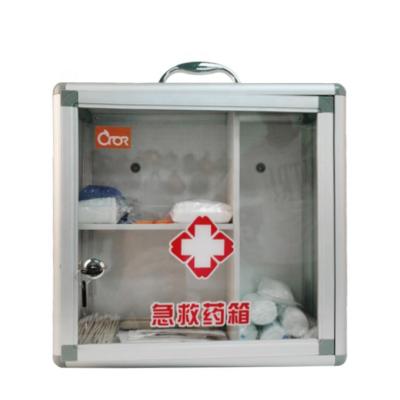 China Durable Wholesale Wall Mounted First Aid Kit Box Cabinet For Office Workshop for sale