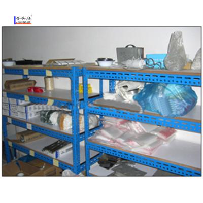 China Universal Esd protection factory light corner steel frame, warehouse storage rack shelf for sale