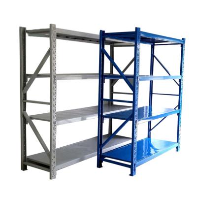 China Corrosion Protection Manufacture Factory 200KG Light Duty 4 Layers Metal Shelves Warehouse Storage Racking for sale