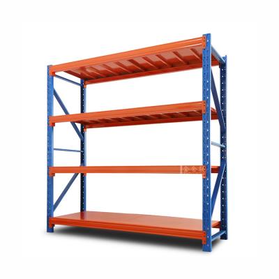 China Corrosion Protection Warehouse Long-Span Industrial Shelving Shelving Racks Medium Duty Racking System for sale