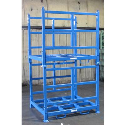 China Suitable for Outdoor Storage Stacking Rack Customized Folding Stackable Rack Heavy Duty Warehouse Shelving PORTABLE PILE RACKS for sale