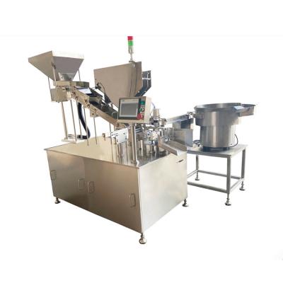 China Vertical Automatic Effervescent Vitamin Factory Tablet Packing Effervescent Tablet Counting Filling Packaging Machine for sale