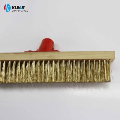 China Sustainable Moss Cleaning Brush Sweeping Leaves Brush Garden Yard Wet Cleaning Brush for sale