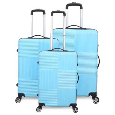 China Travel Luggage Cases ABS PC Trolley Luggage Carry On Luggage Rolling Hard Shell Luggage Suitcase for sale