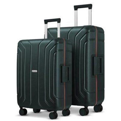 China 100% Hard School Case Polypropylene PP Suitcase Metal Frame Luggage \ High Quality Travel Market Trolley Bottom Bag \ etc. Korea for sale