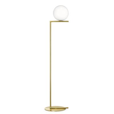 China Contemporary High Quality Cross Structure Art Lamp Helix Structure Gold Hotel Home Floor Lamp for sale