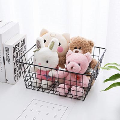 China Viable Hot Sale Metal YILU Mesh Grid Multifunctional Storage Basket for sale