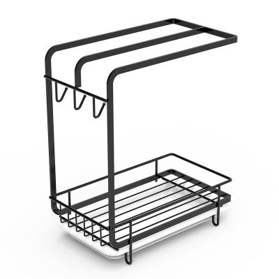 China Wholesale Kitchen Kitchen Drying Rack Metal Bathroom Gold And Black Towel Racks for sale