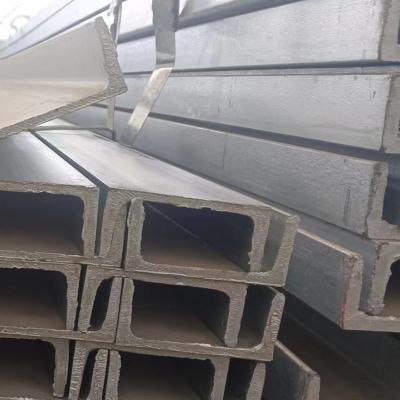 China U Channel Galvanized Steel Construction Not Perforated 1.5mm-5.0mm Thickness for sale