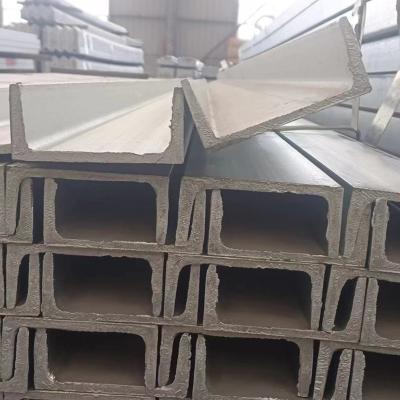 China Steel Galvanized U Channel For Building Construction U Shaped Steel Channel Sizes 8# 43mm 5mm for sale