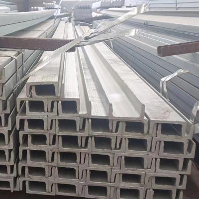 China 100% Tested Corrosion Resistant U Shaped Channel Steel Beam 316L Galvanized Hot Rolled for sale