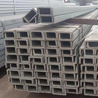 China 304 1.5-5.0mm Galvanized Steel C Channel 50mm 4.5mm For Building Construction for sale