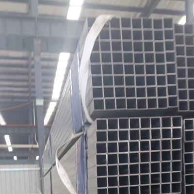 China Tube Structure Galvanized Steel Rectangular Tube With Customization Durability for sale