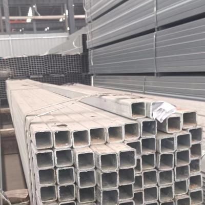 China Premium Customized Square Tube Galvanized Steel Exquisite Blooming Pattern Square Pipe Galvanized for sale