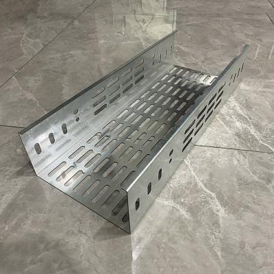 China 400mm Cable Support Channel System Metal Cable Tray With Enhanced Fire Resistance for sale