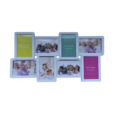 China New Design 4*6inch European Photo Frame 8pcs White Frames for sale