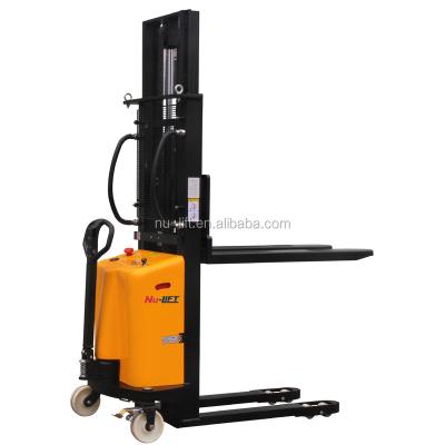 China Semi Electric Hydraulic Forklift Stacker PM1016 for sale