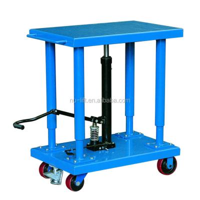 China Lift Table Steel Mobile Hydraulic Trolley for sale