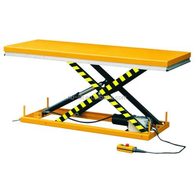 China Large Size Stationary Electric Lift Table 500kg 800x2000mm Hydraulic Pump for sale