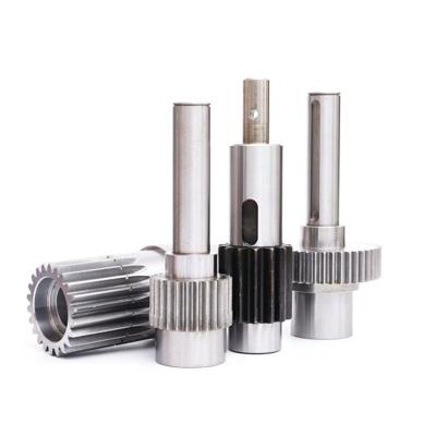 China Gear Spindle Lathe CNC Machining Long Spindle Crank Shaft Linear Machining Process for sale