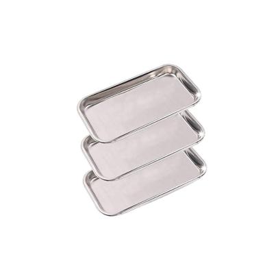 China Industry Serving Mini Metal Serving Tray Custom Stamping Making for sale