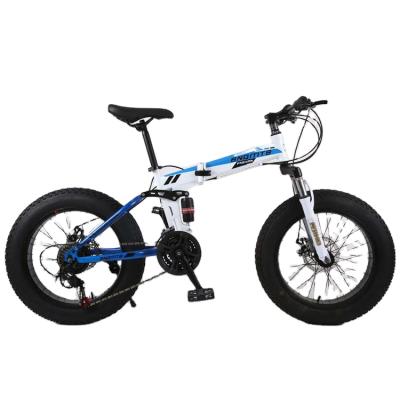 China Steel Folding Bike For Adults New Design 20 28 Inch Full Suspension Mountain Folding Bike for sale