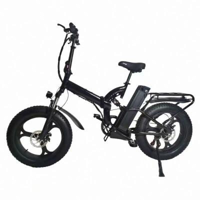 China 2021 Electric Folding Bike Hot Sales Folding Fat Tire Electric Scooter Bike for sale