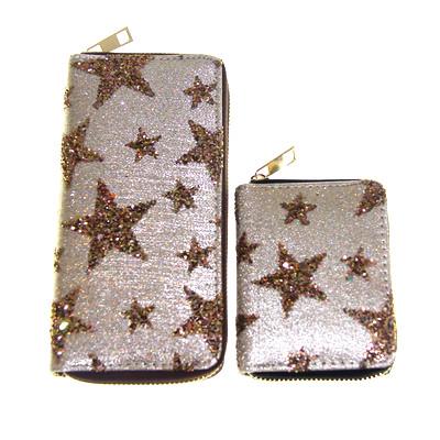 China Waterproof Factory Direct Digital Printing Custom Long Purse Fashion Sequined Lady Purse for sale