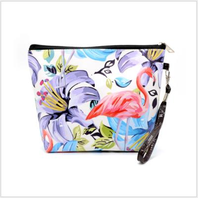 China Raincoat ; Portable; Can Be Customized Felt Synthetic Leather Cosmetic Bags To Make Logo Neoprene Cosmetic Bag for sale