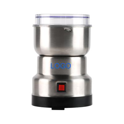 China Custom Coffee Bean Grinder Electric Coffee Grinder RV Logo Electric Pulverizer Portable Coffee Grinder for sale