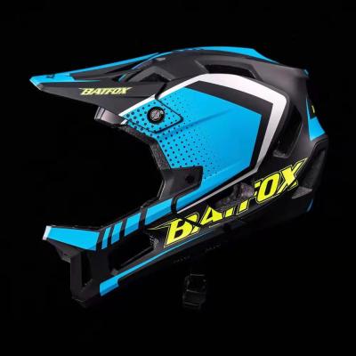 China Unisex MTB/Enduro/Off-Road/Trail BATFOX ALLCROSS MTB Full Face Helmet Unisex Adults Mountain Bicycle Helmet Off-Road Bike Helmet CE CPSC Certified for sale