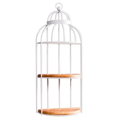 China Nordic CLASSIC Corner Floor Stand Flower Birdcage Window Display Plant Multilayer Rack for sale