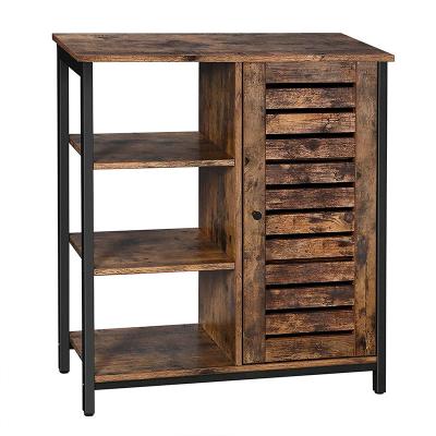 China Ways Traditional Antique Wood Cube Catering Safe Locker Shelf With Doors for sale