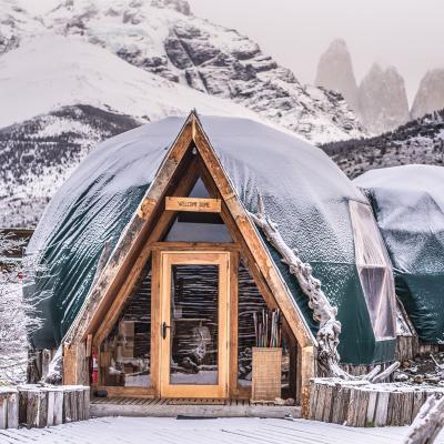 China Waterpoof Winter Around Waterproof Geodesic Dome House Tent For Outdoor Garden Igloo for sale