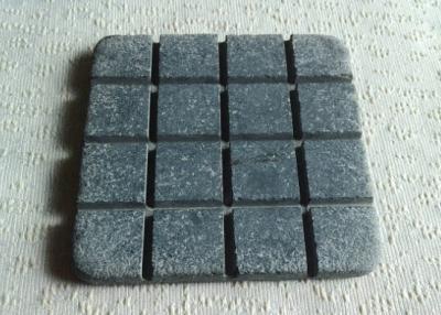 China Tea / Coffee Plain Stone Coasters , Luxury Marble Stone Coasters Custom Size for sale