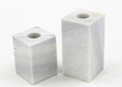 Κίνα 100% Natural marble 5x5x7cm Stone Candle Holders προς πώληση