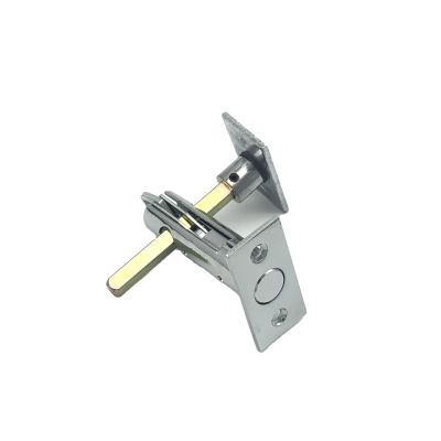 China Modern Cylinder Euro Square Mounted Privacy Kit Door Latch Tower And Escutcheon for sale