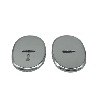 China Modern High End Euro Market Flat Round Type Door Lock Iron Escutcheon for sale