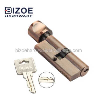 China Door Kab High Low Groove Brass Cylinder for sale