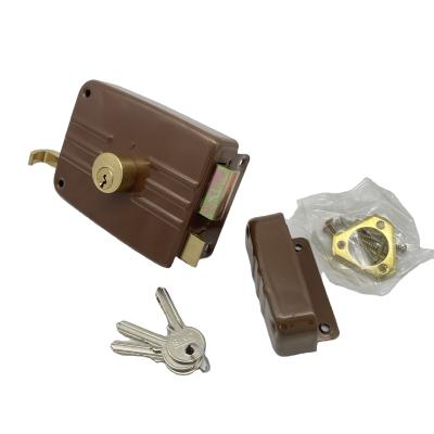 China Household Classic Type 9710 Smart Door Rim Lock For Door for sale