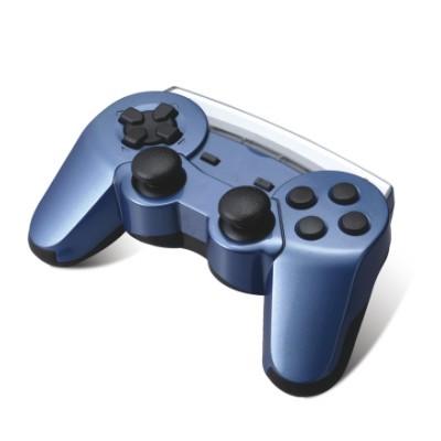 China El regulador inalámbrico PC/P2/P3 del juego del juego USB de la PC se dobla vibración Gamepad para la plataforma multi en venta