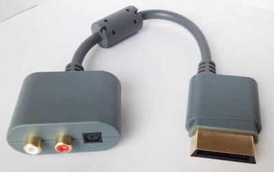 China Neuer optischer Audioadapter für Kabel/Schnur Microsofts XBOX 360 Handels RCA R/L zu verkaufen