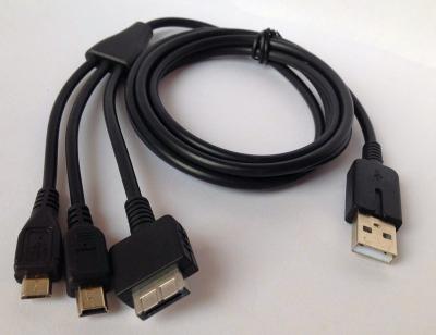 Κίνα καλώδιο χρέωσης στοιχείων μήκους USB 1.2M στον ολοκαίνουργιο όρο στοιχείων VITA/Micro/MINI5P προς πώληση