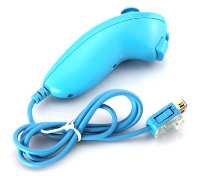 China ABS 100% del eco del regulador del nunchuk del wii de Gamepad Nintendo de la mano izquierda en venta