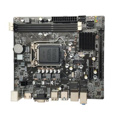 China H61 H61 PC lga gaming desktop motherboard 1155 supports Intel 1356 pin Micro ATX CPU for sale