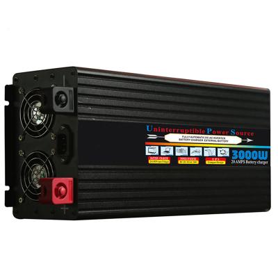 China Modified Wave Inverter 3500 Watt With Charging Function And UPS Conversion Inverter For Car 410*190*120mm for sale